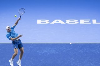 Dominic Stricker: une victoire indiscutable. KEYSTONE/GEORGIOS KEFALAS